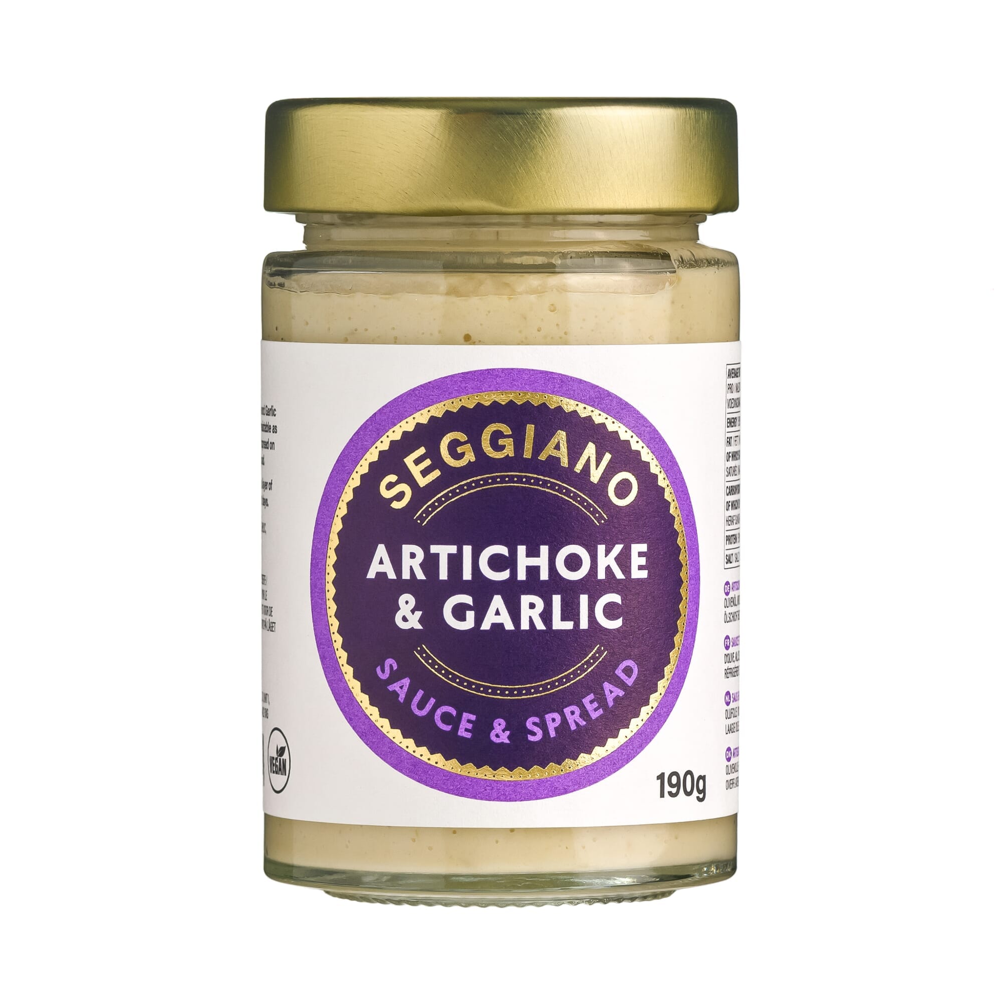 Artichoke & Garlic Sauce & Spread 190g