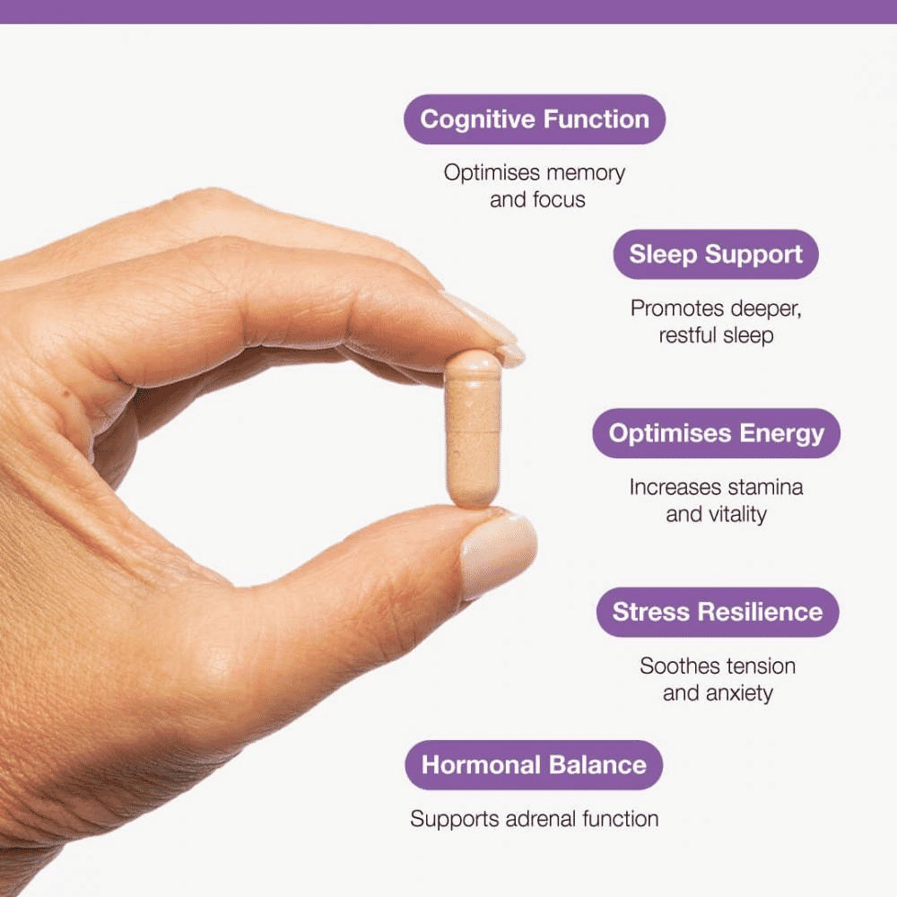 Ashwagandha 500mg 60s (Formerly Nutri Adv. 6140)