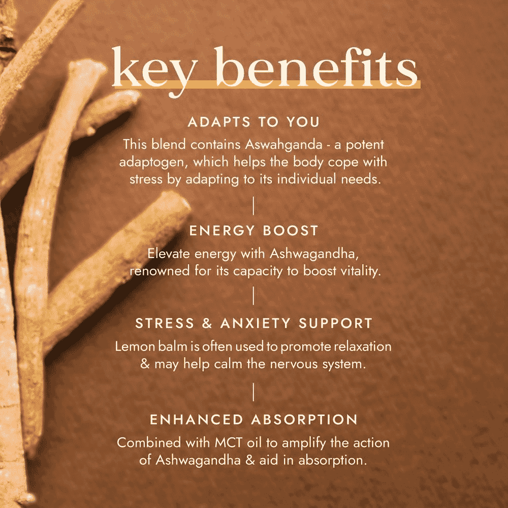 Ashwagandha Blend with Lemon Balm & KSM-66®