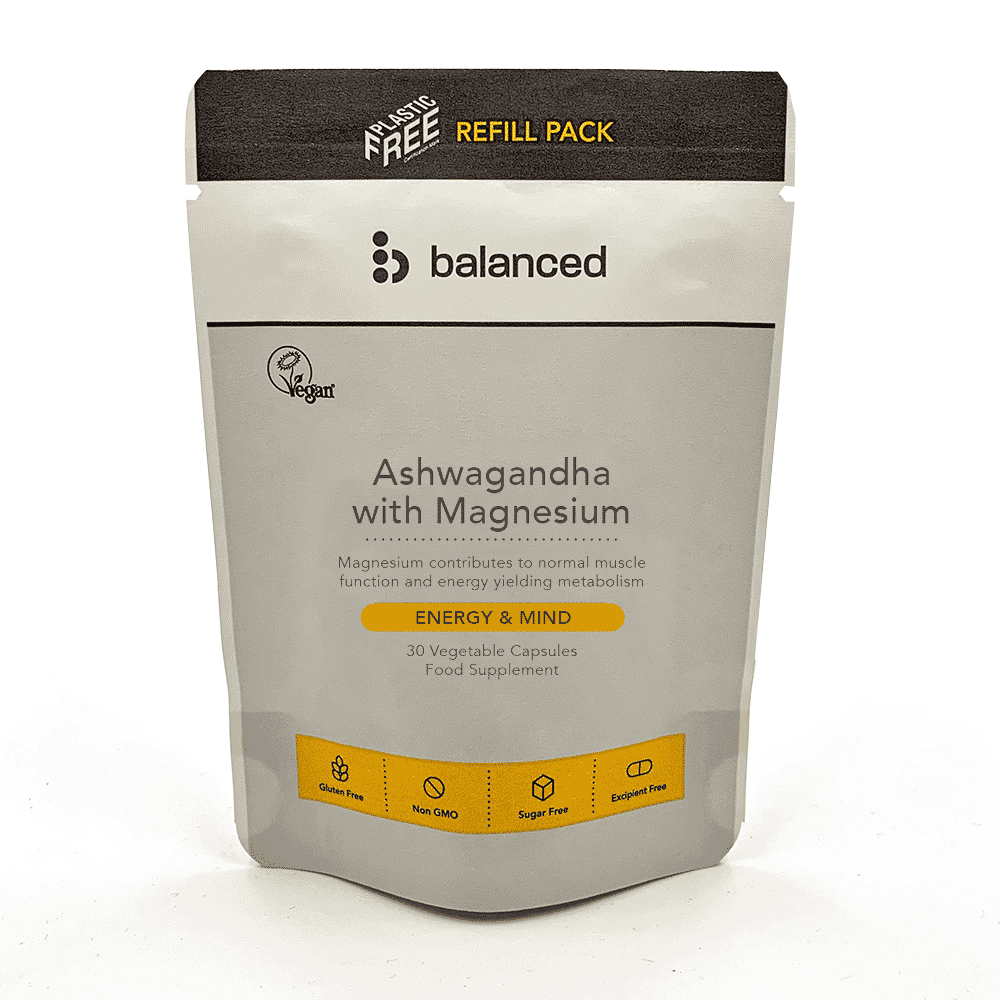 Ashwagandha with Magnesium 30s Refill Pack