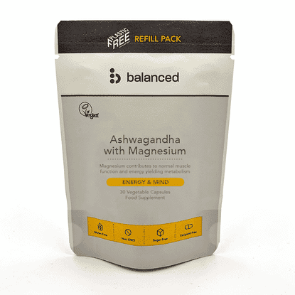 Ashwagandha with Magnesium 30s Refill Pack