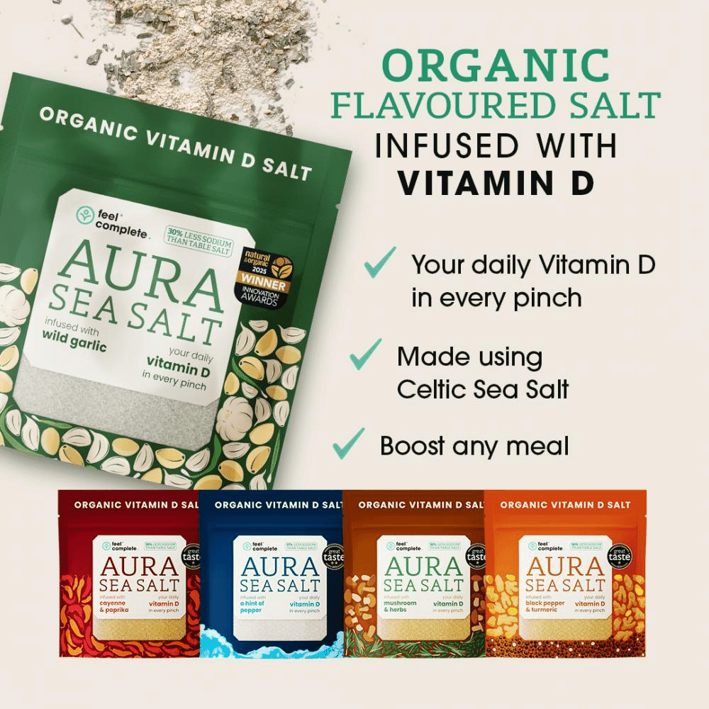 Aura Sea Salt Black Pepper & Turmeric (Organic) 80g