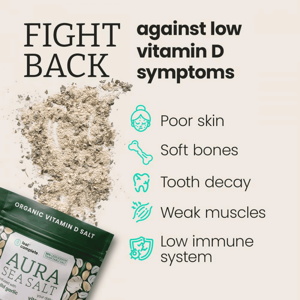 Aura Sea Salt Wild Garlic (Organic) 80g