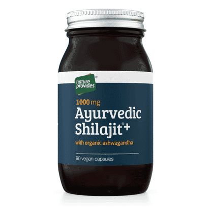 Ayurvedic Shilajit + Organic Ashwagandha 90s