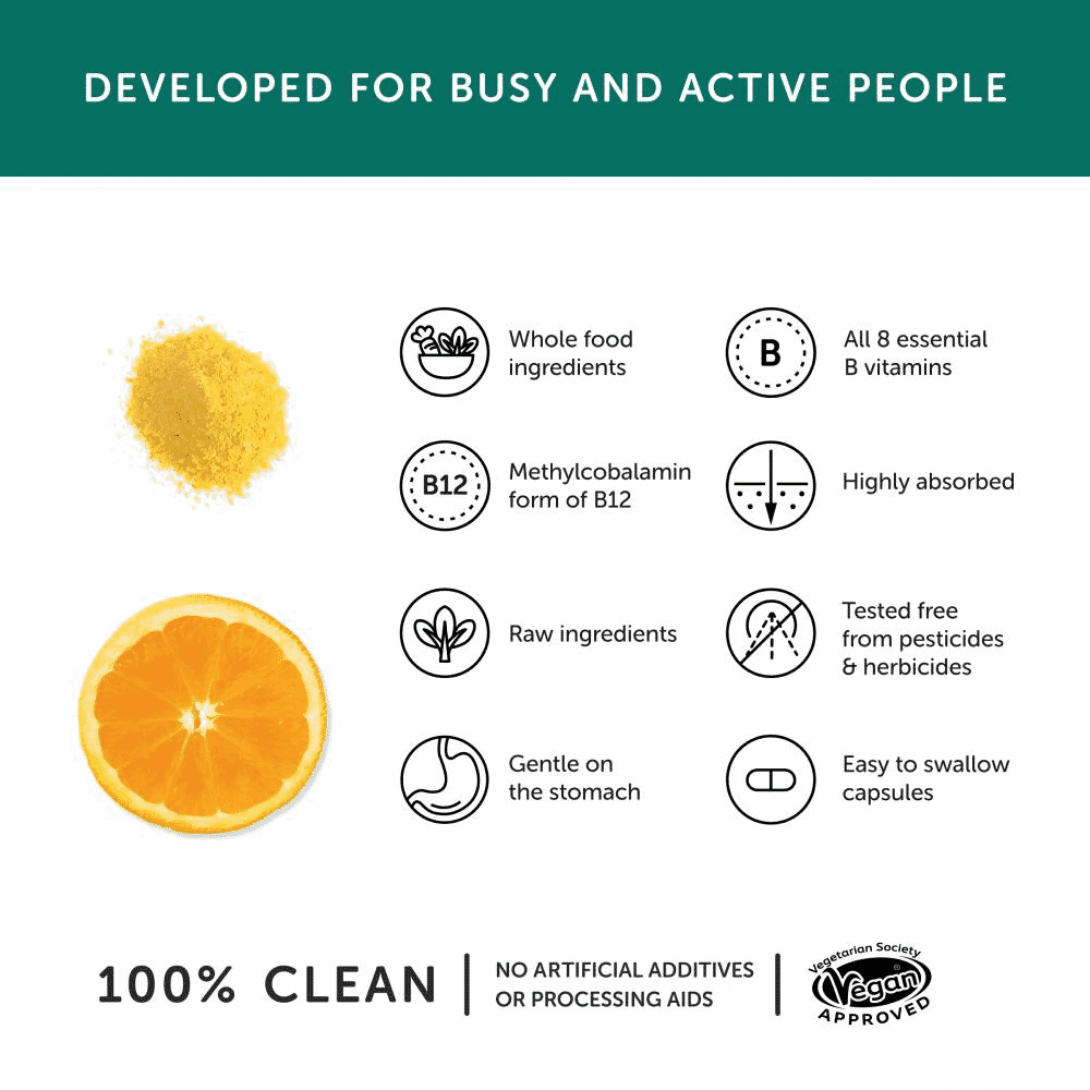 B Complex Wholefood Supplement 30s