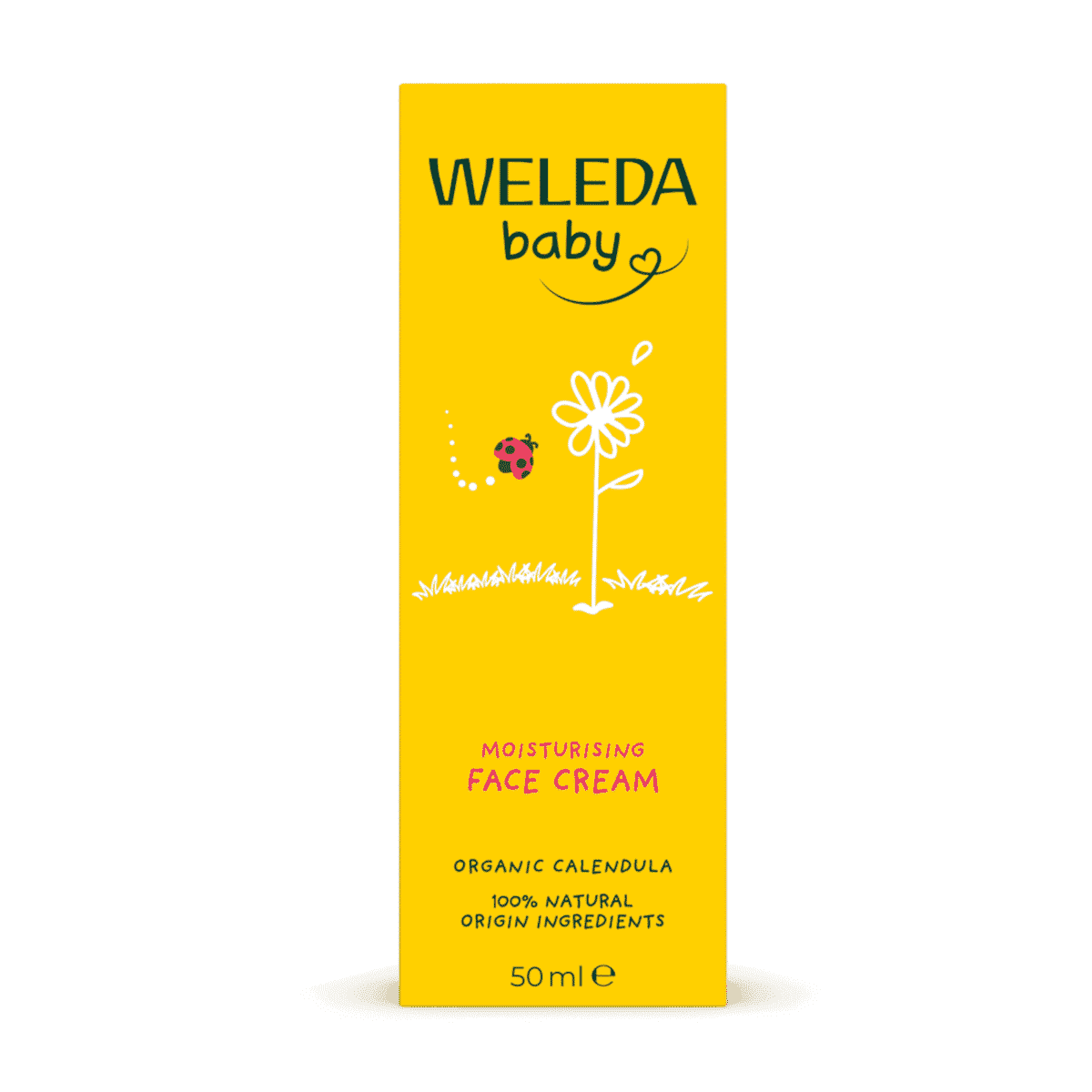 Baby Moisturising Face Cream Organic Calendula 50ml