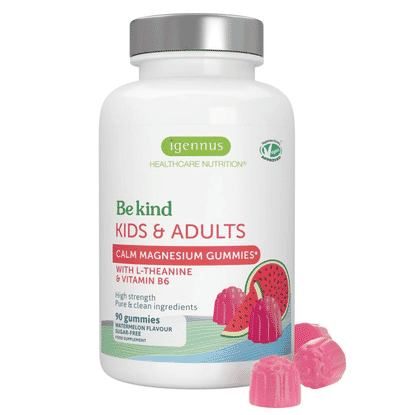 Be Kind Kids & Adults Calm Magnesium Gummies 90s
