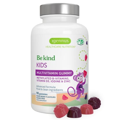 Be Kind Kids Multivitamin Gummies 90s