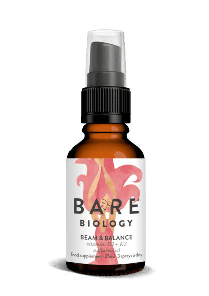 Beam & Balance Vitamins D3 + K2 Unflavoured (RED) 25ml
