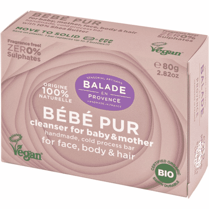 Bebe Pur Cleanser Bar for Baby & Mother 80g