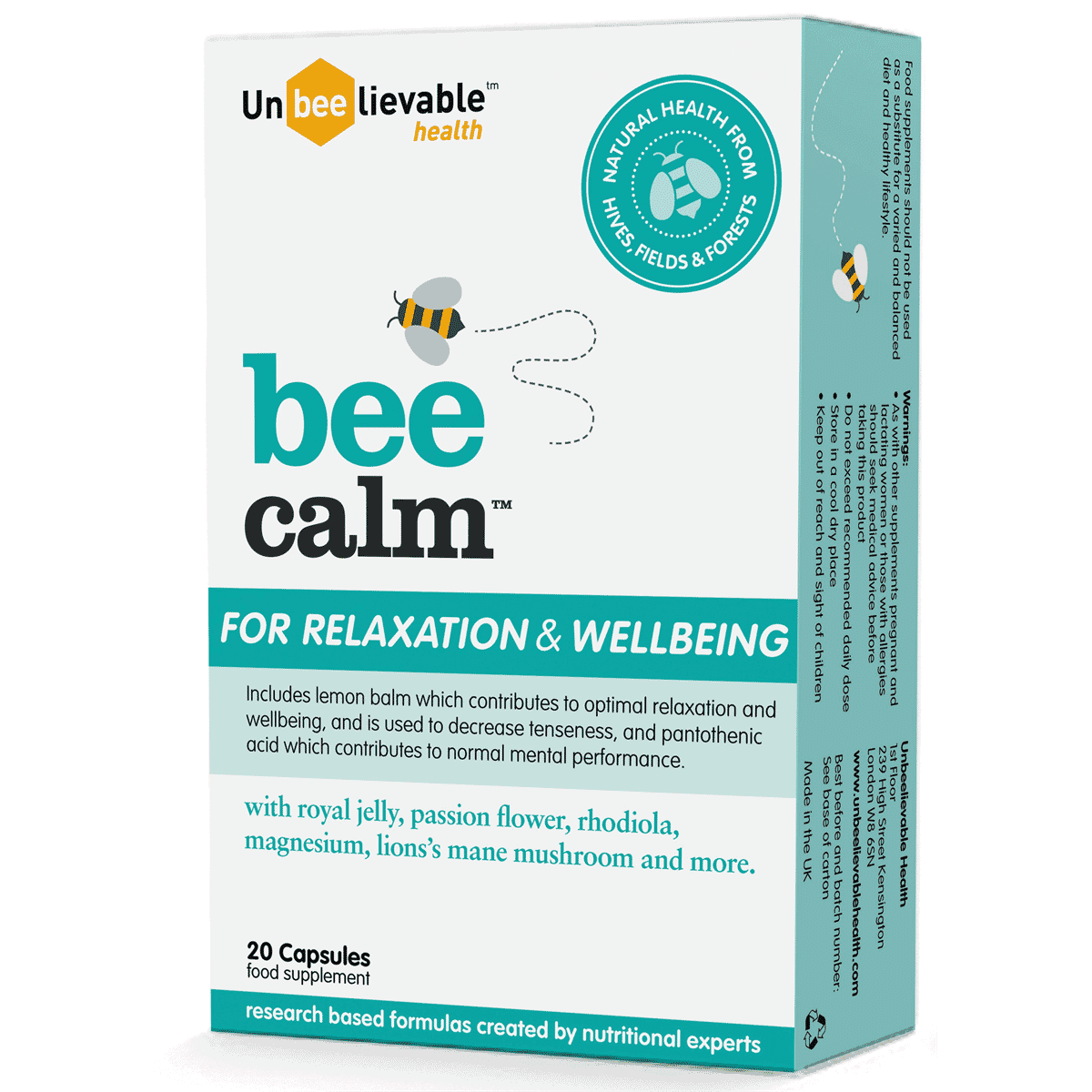 bee calm 20s