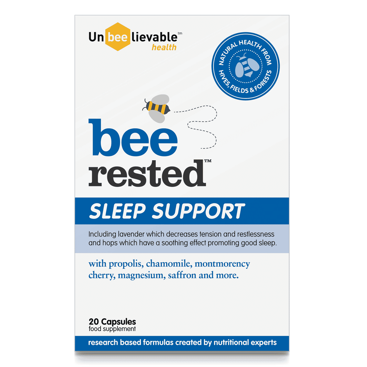 bee rested Sleep Support 20s