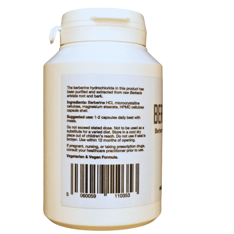 Berberine HCl 250mg 90s