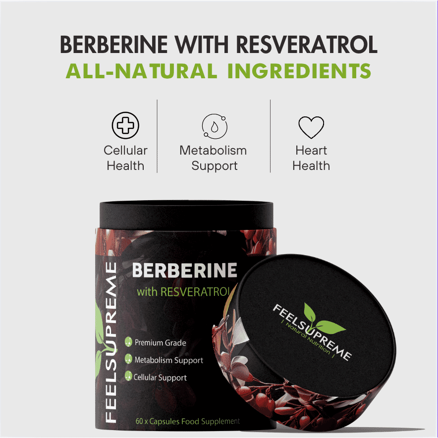 Berberine with Resveratrol 60s