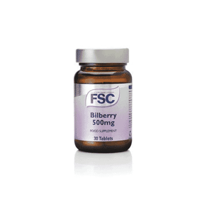 Bilberry 500mg 30s