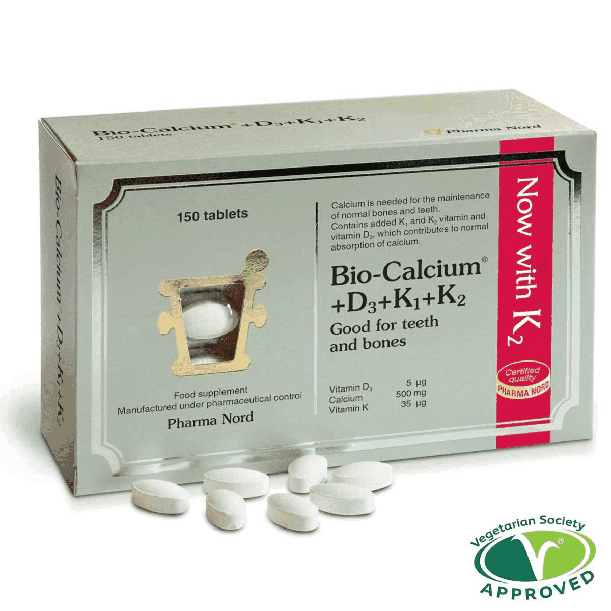 Bio-Calcium +D3 +K1 +K2 150s