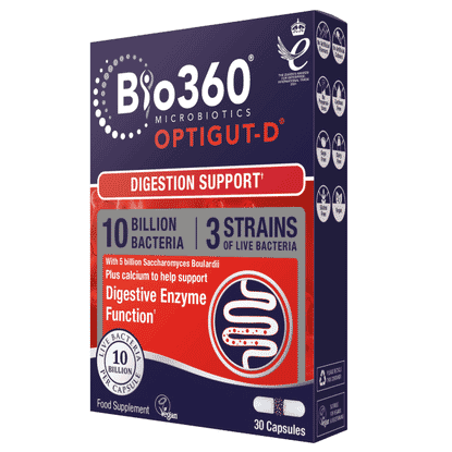 Bio360 OptiGUT-D Digestion Support 30s