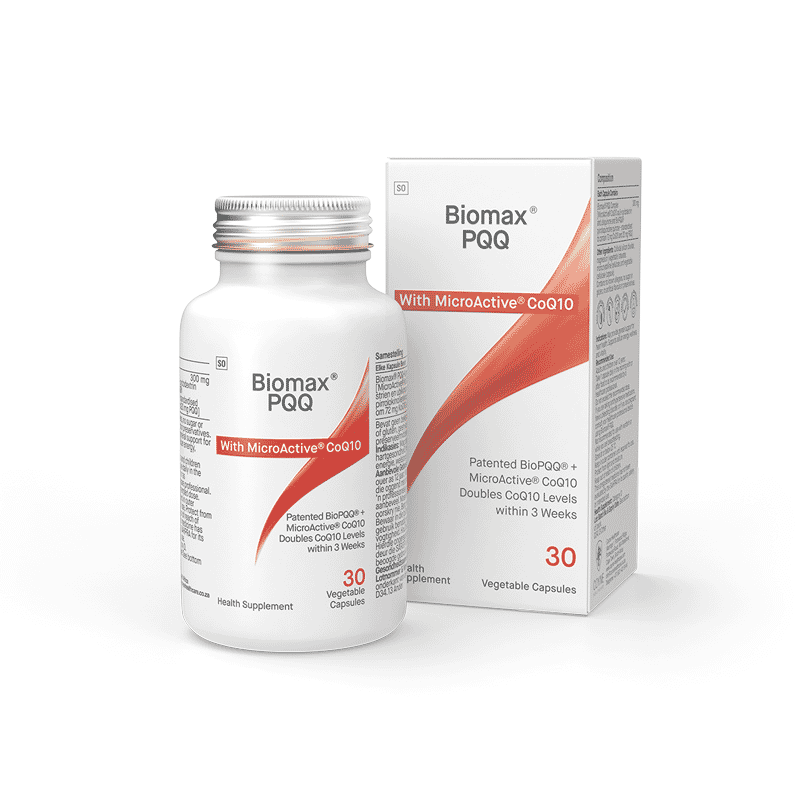 BioMax PQQ with MicroActive CoQ10 30s