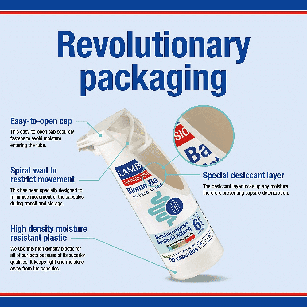 Biome Balance for those on Antibiotics 30s (Formerly Saccharomyces Boulardii)