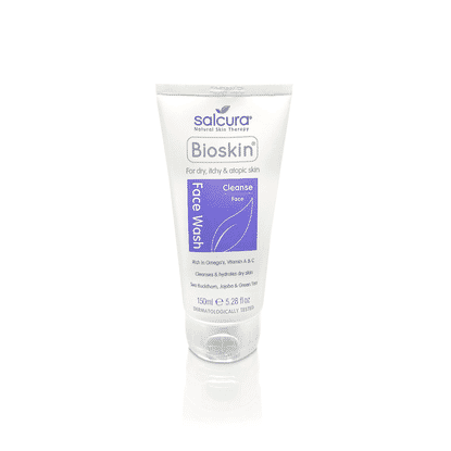 Bioskin Face Wash Cleanse (for dry, itchy & atopic skin) 150ml