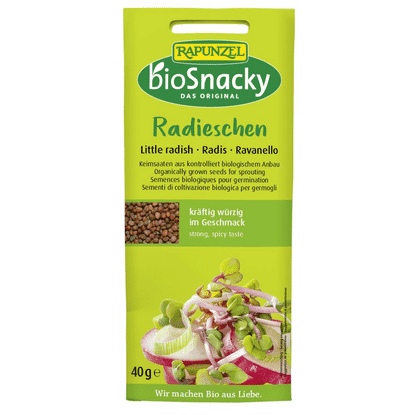 bioSnacky Little Radish Sprouting Seeds 40g