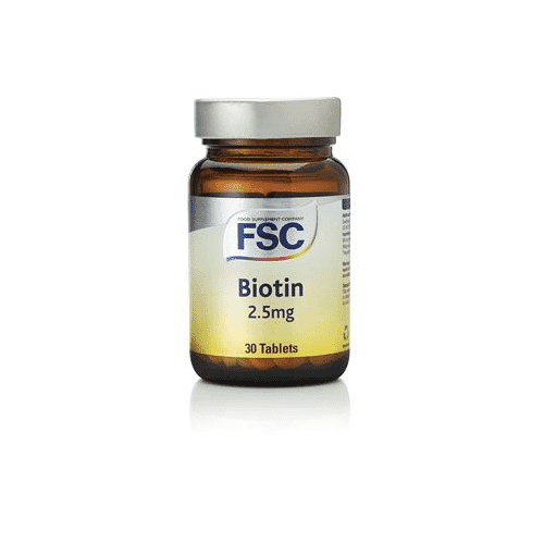 Biotin 2.5mg 30s