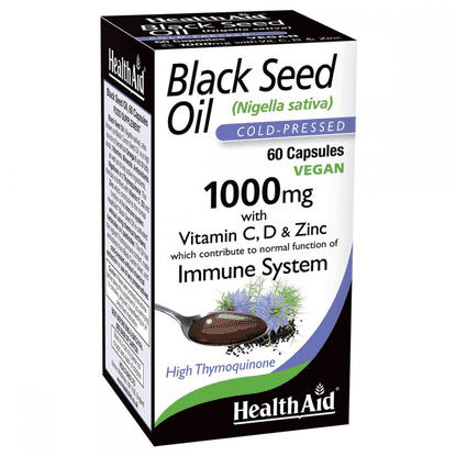 Black Seed Oil 1000mg Capsules 60s