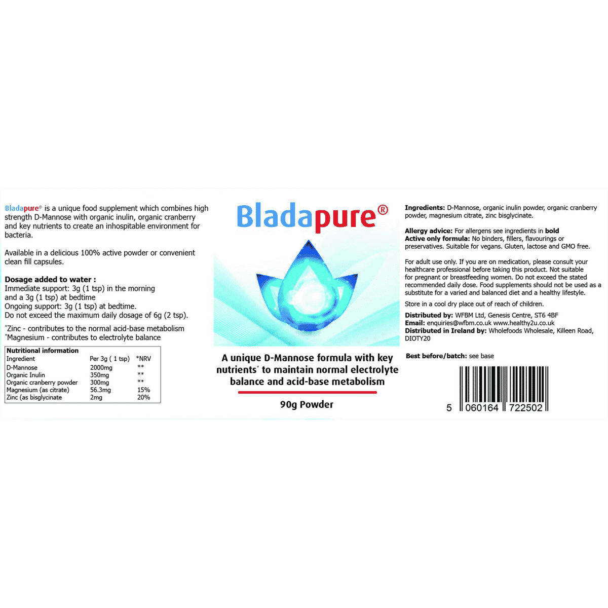 Bladapure 90g