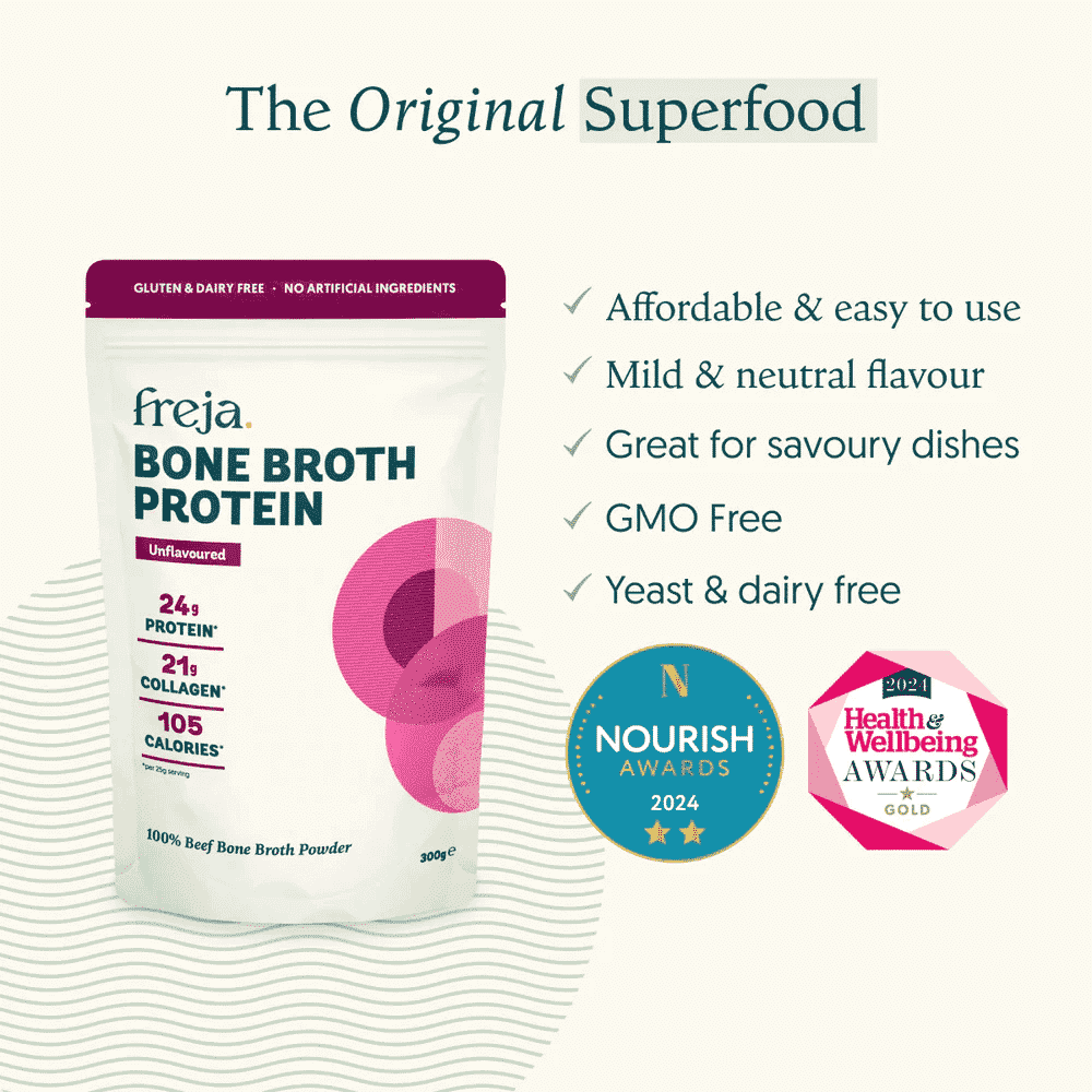 Bone Broth Protein Unflavoured Beef 300g