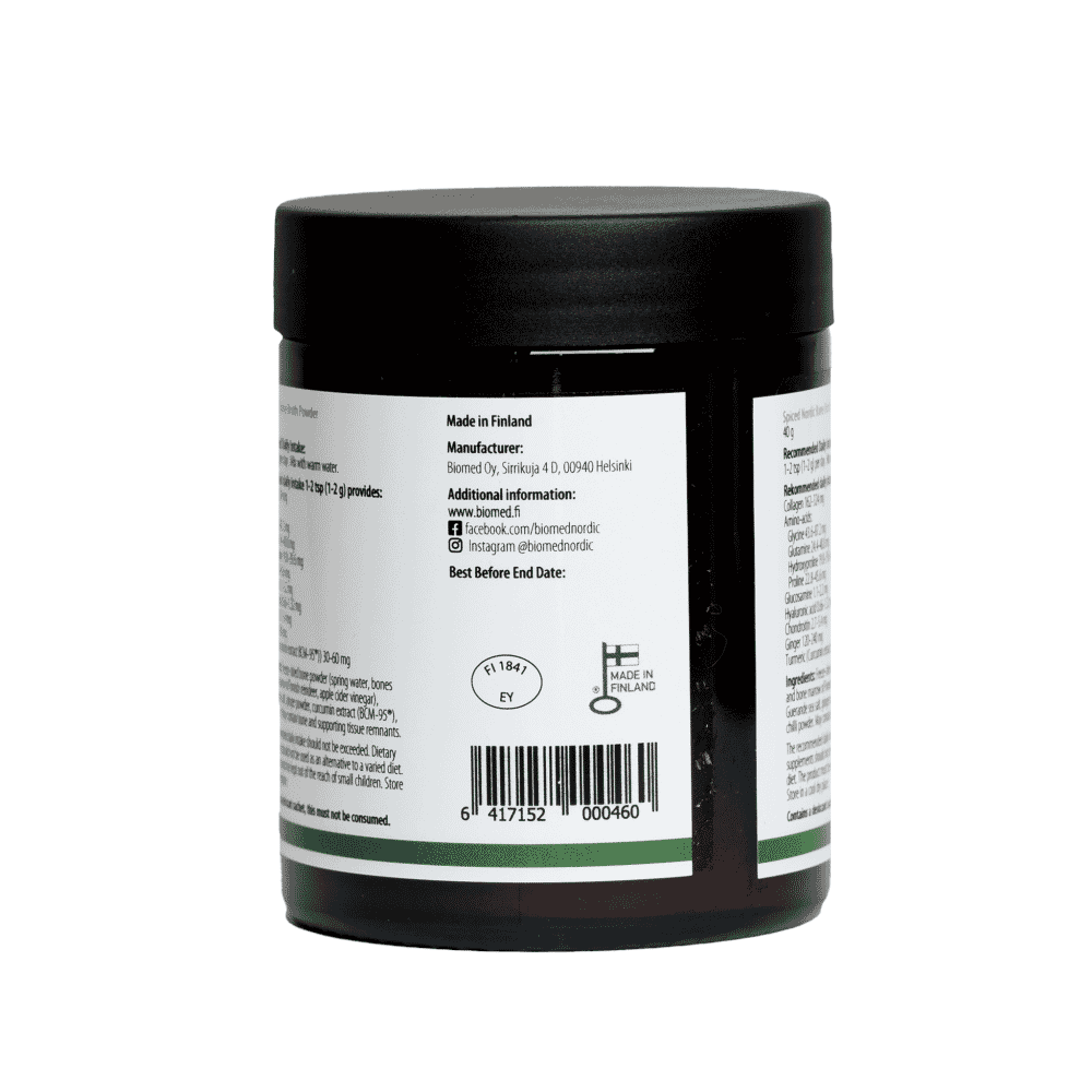 Bone Broth with Curcumin, Ginger & Chilli 40g