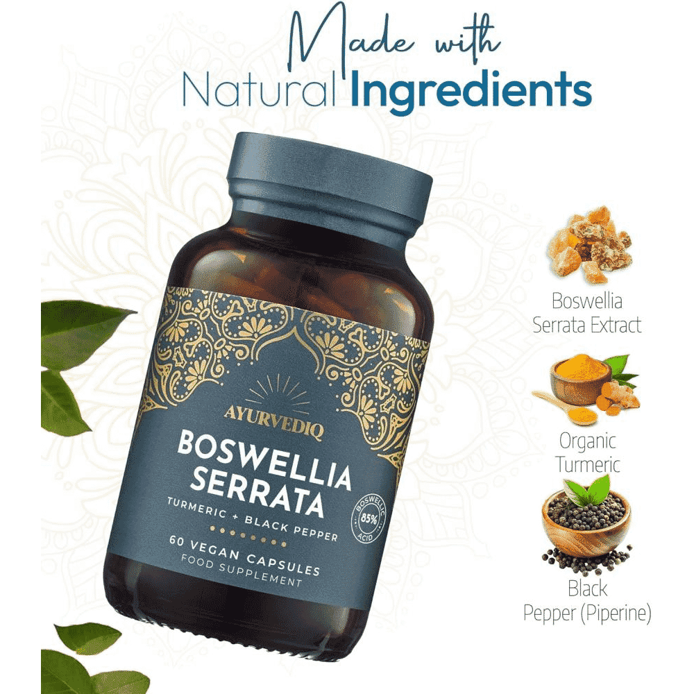 Boswellia Serrata with Turmeric & Black Pepper 60s