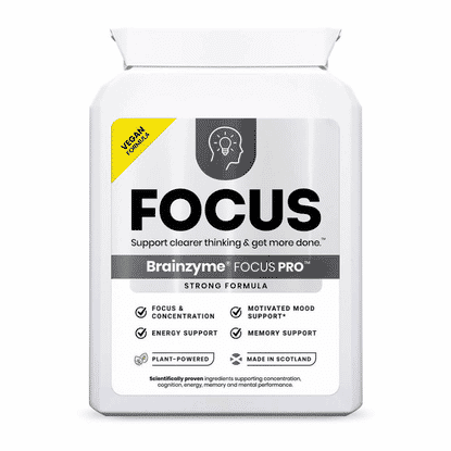 Brainzyme Focus Pro 30's (Single Pack)