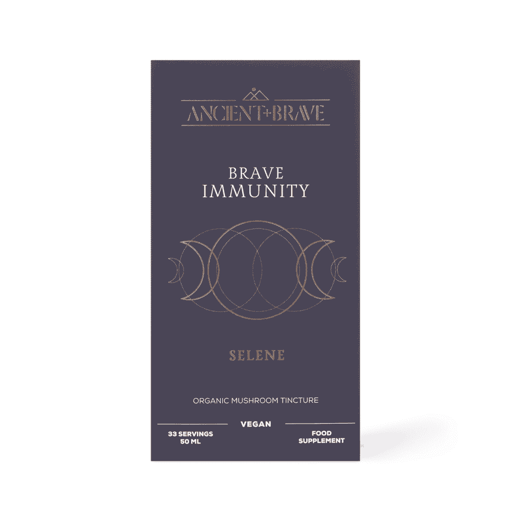 Brave Immunity Selene Organic Mushroom Tincture 50ml