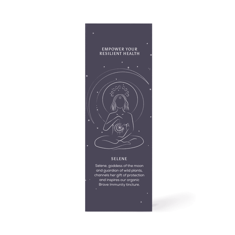 Brave Immunity Selene Organic Mushroom Tincture 50ml