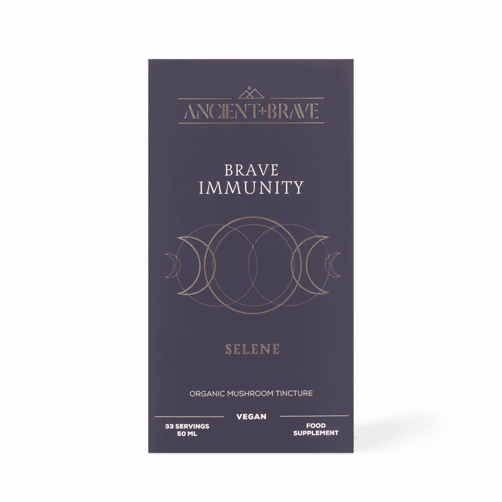 Brave Immunity Selene Organic Mushroom Tincture 50ml