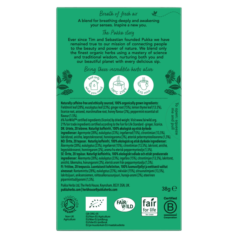 Breathe In with Eucalyptus Tea