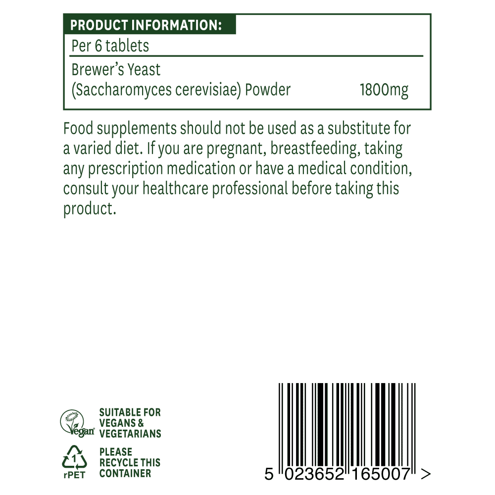 Brewer's Yeast (Non-Debittered) 300mg 500s