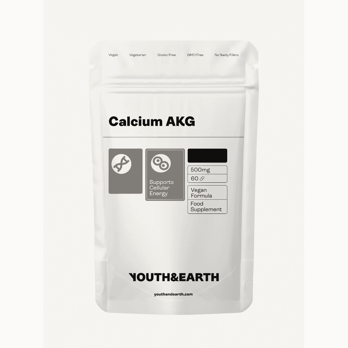 Calcium AKG Calcium Alpha Keto-Glutarate 60s