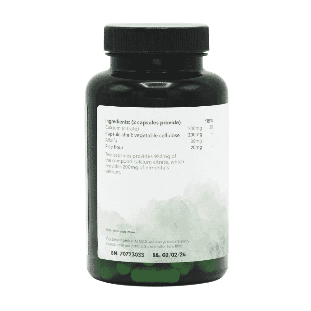 Calcium (Citrate) 120’s