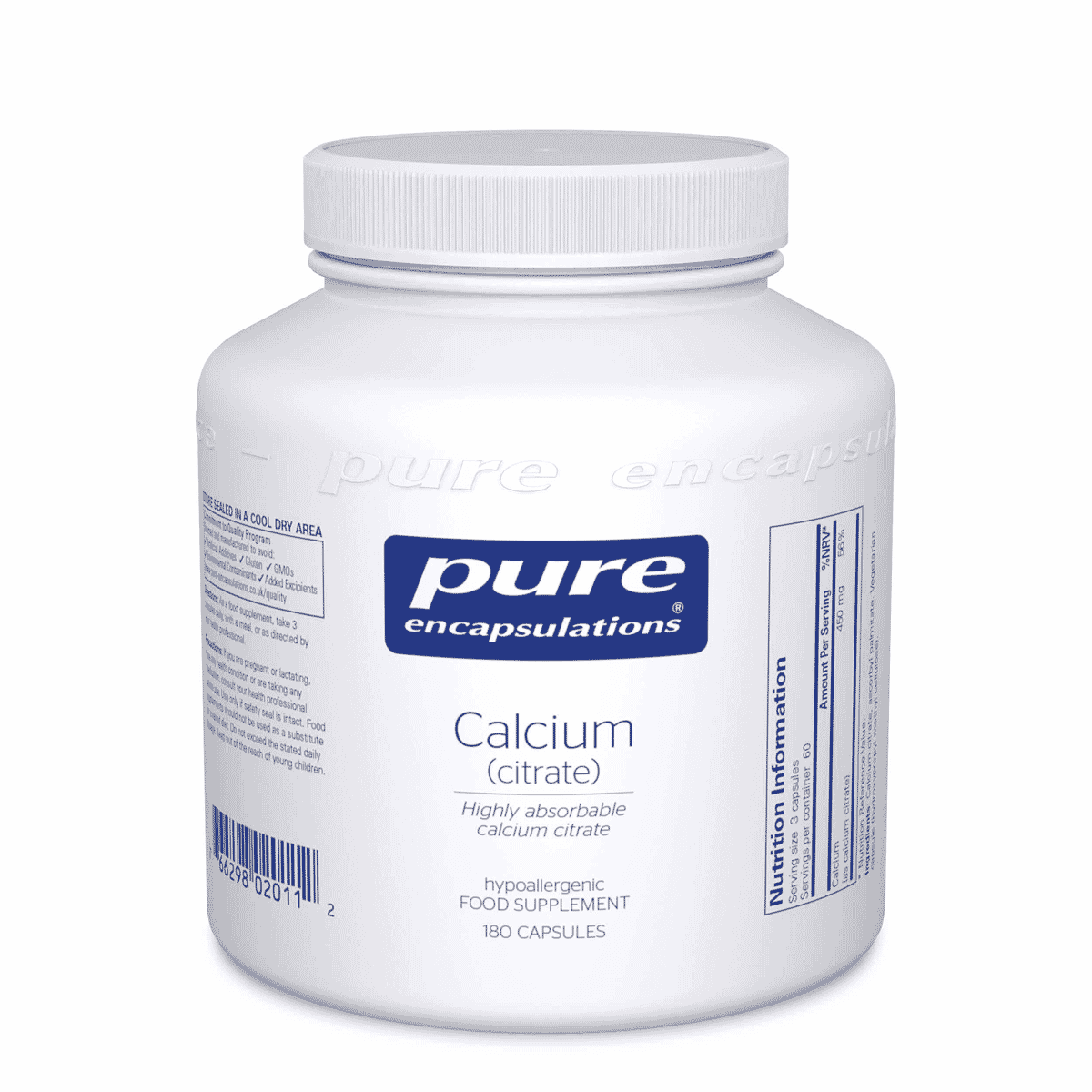 Calcium Citrate 180s