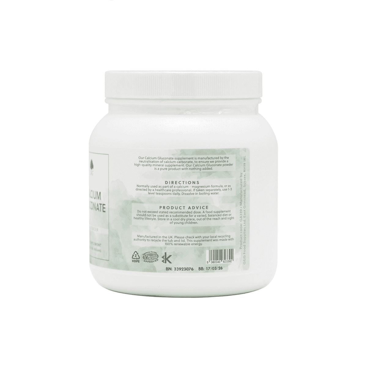 Calcium Gluconate 350g