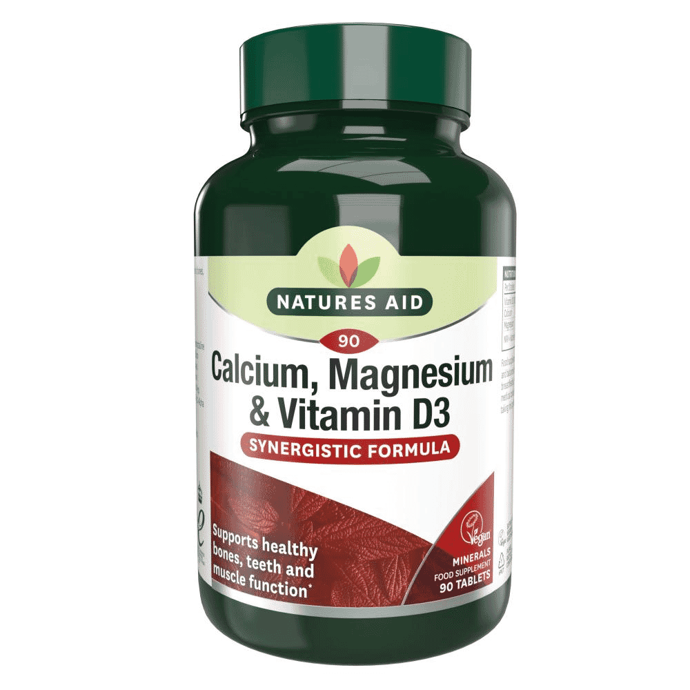Calcium, Magnesium & Vitamin D3 (Synergistic Formula) 90s