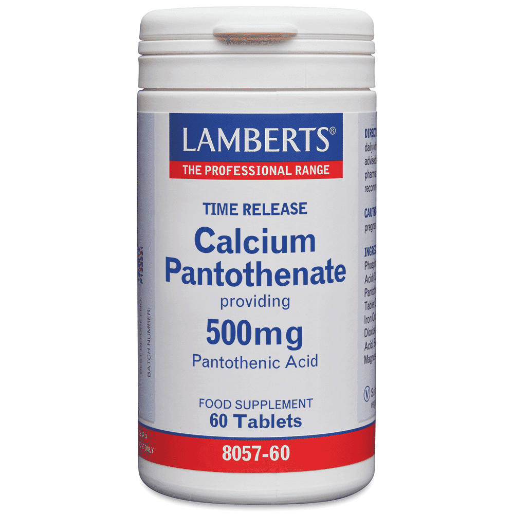 Calcium Pantothenate 500mg 60s