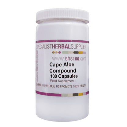 Cape Aloe Compound Capsules 100s