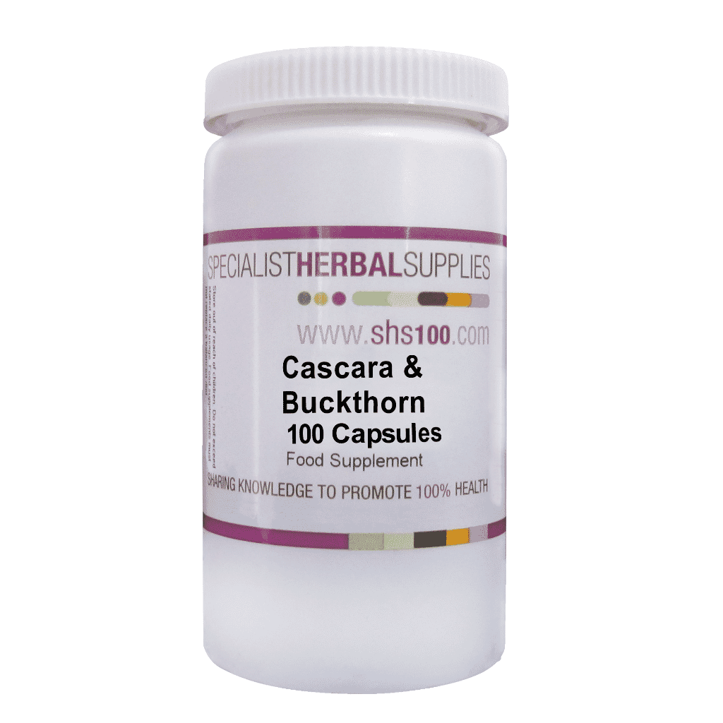 Cascara & Buckthorn Capsules 100s