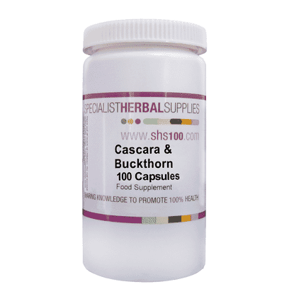 Cascara & Buckthorn Capsules 100s