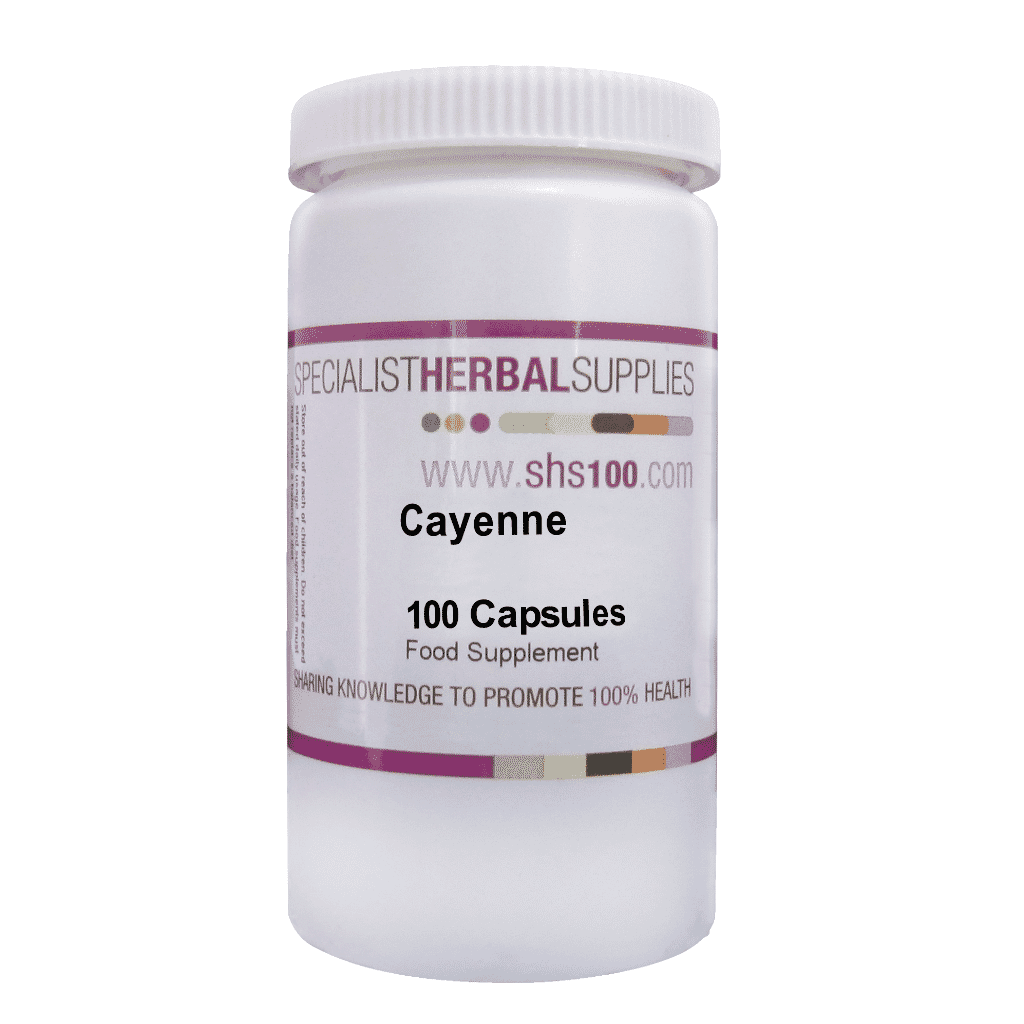 Cayenne Capsules 100s