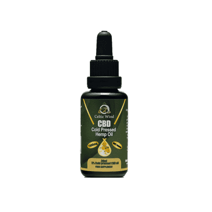CBD Cold-Pressed Hemp Oil 1500mg 5% 30ml