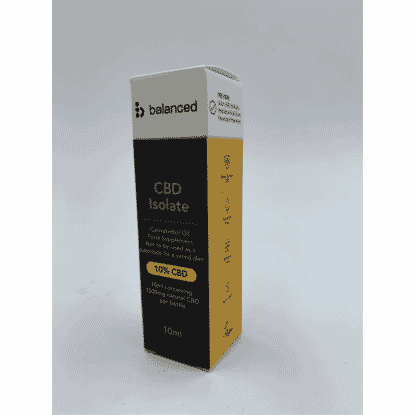 CBD Isolate 10% 1000mg 10ml