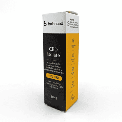 CBD Isolate 15% CBD 1500mg 10ml